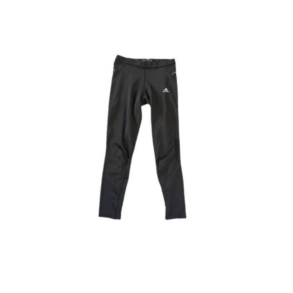 Adidas Black With Gray Trimming Leggings Workout Pants Skinny